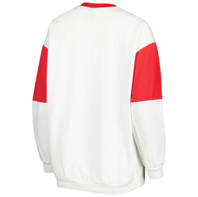 Shop Gameday Couture White Ohio State Buckeyes It's A Vibe Dolman Pullover Sweatshirt