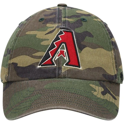 Shop 47 ' Camo Arizona Diamondbacks Team Clean Up Adjustable Hat