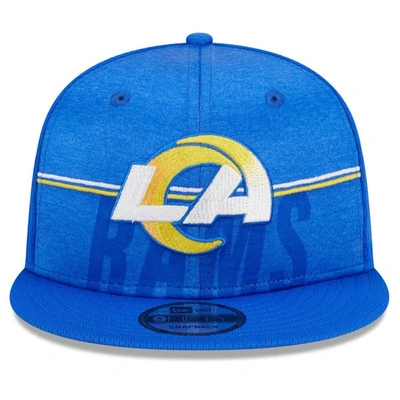 New Era Royal Los Angeles Rams 2023 Nfl Training Camp 9fifty Snapback Hat In Royal