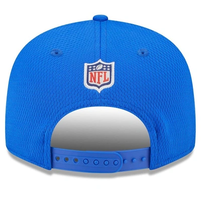 New Era Royal Los Angeles Rams 2023 Nfl Training Camp 9fifty Snapback Hat In Royal