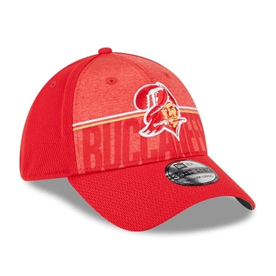 Shop New Era Red Tampa Bay Buccaneers 2023 Nfl Training Camp Throwback 39thirty Flex Fit Hat