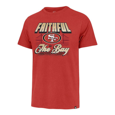 Shop 47 ' Scarlet San Francisco 49ers Faithful To The Bay Regional Franklin T-shirt