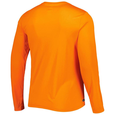 Shop New Era Orange Denver Broncos Combine Authentic Offsides Long Sleeve T-shirt