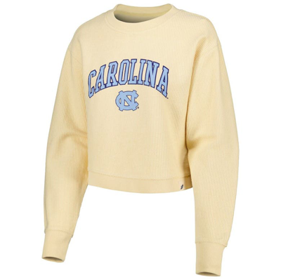 Shop League Collegiate Wear Cream North Carolina Tar Heels Classic Campus Corded Timber Sweatshirt