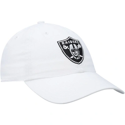 Shop 47 ' White Las Vegas Raiders Clean Up Adjustable Hat