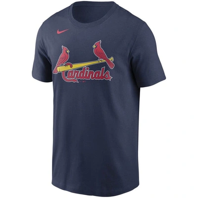 Shop Nike Navy St. Louis Cardinals Team Wordmark T-shirt