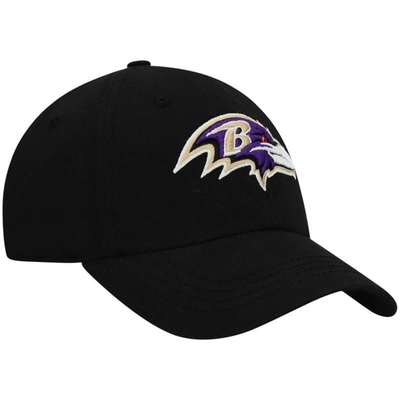 Shop 47 ' Black Baltimore Ravens Miata Clean Up Primary Adjustable Hat