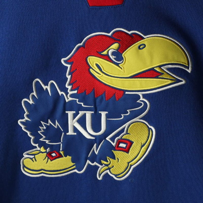Shop Colosseum Royal Kansas Jayhawks 2.0 Lace-up Pullover Hoodie