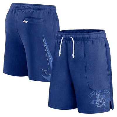Shop Nike Royal Los Angeles Dodgers Statement Ball Game Shorts