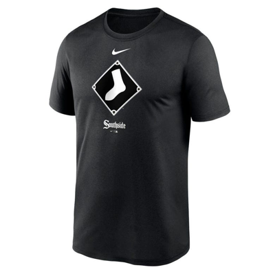 Shop Nike Black Chicago White Sox City Connect Logo T-shirt