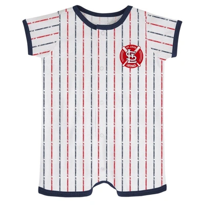 Shop Outerstuff Infant White St. Louis Cardinals Ball Hitter Coverall
