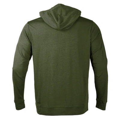 Shop Levelwear Olive Arizona Coyotes Thrive Tri-blend Pullover Hoodie