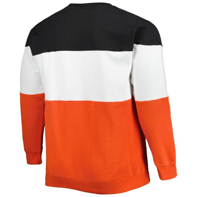 Shop Profile Black/orange San Francisco Giants Big & Tall Pullover Sweatshirt