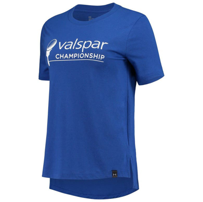 Shop Under Armour Royal Valspar Championship Performance T-shirt