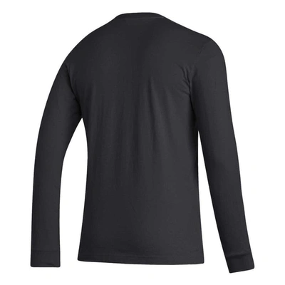 Shop Adidas Originals Adidas Black Nebraska Huskers Honoring Black Excellence Long Sleeve T-shirt