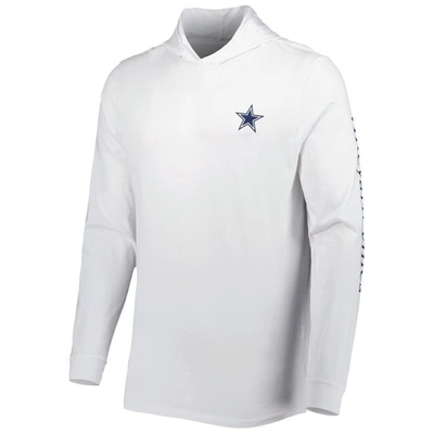 Shop Vineyard Vines White Dallas Cowboys Local Long Sleeve Hoodie T-shirt