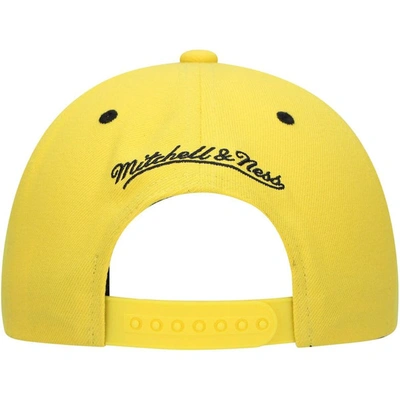 Shop Mitchell & Ness Gold Columbus Crew Breakthrough Snapback Hat