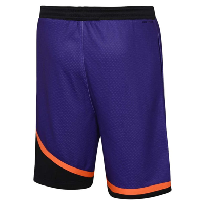 Shop Nike Youth  Purple Phoenix Suns Hardwood Classics Swingman Shorts