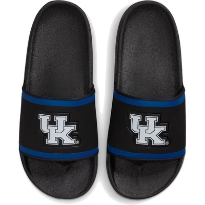 Shop Nike Kentucky Wildcats Off-court Wordmark Slide Sandals In Black