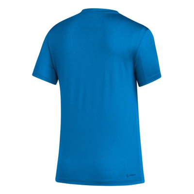 Shop Adidas Originals Adidas Blue Charlotte Fc Aeroready Club Icon T-shirt