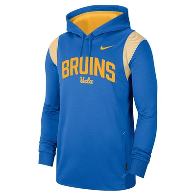 Shop Nike Blue Ucla Bruins 2022 Game Day Sideline Performance Pullover Hoodie