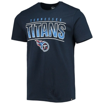 Shop 47 ' Navy Tennessee Titans Team Super Rival T-shirt