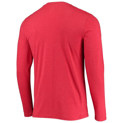 Shop Concepts Sport Black/red Toronto Raptors Long Sleeve T-shirt & Pants Sleep Set