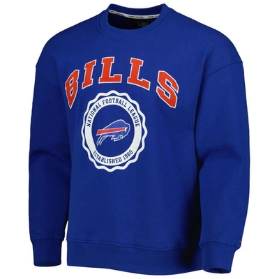 Shop Tommy Hilfiger Royal Buffalo Bills Ronald Crew Sweatshirt