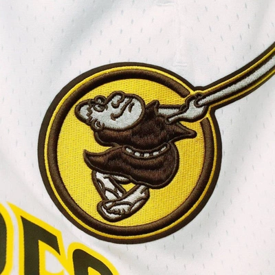 Pro Standard White San Diego Padres Logo Mesh Shorts In White