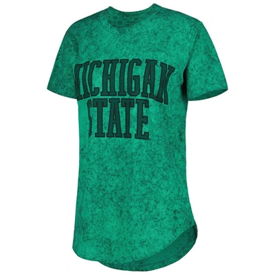 Shop Pressbox Green Michigan State Spartans Southlawn Sun-washed T-shirt