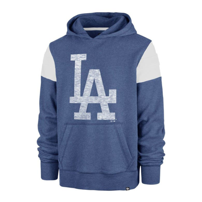 Shop 47 ' Royal Los Angeles Dodgers Premier Nico Pullover Hoodie In Blue