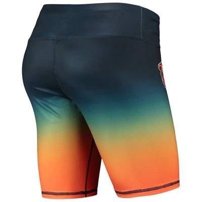 Shop Foco Navy Chicago Bears Gradient Biker Shorts