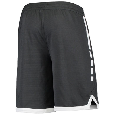 Shop Nike Anthracite Texas Longhorns School Logo Elite Stripe Performance Shorts