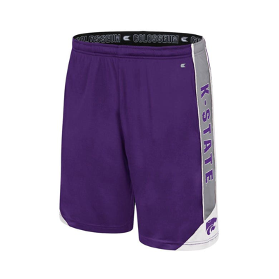 Shop Colosseum Purple Kansas State Wildcats Haller Shorts