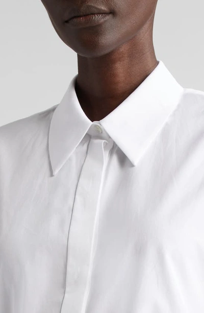 Shop Alexander Mcqueen Cotton Button-up Shirt In White