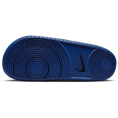 Shop Nike Toronto Blue Jays Off-court Wordmark Slide Sandals In Black