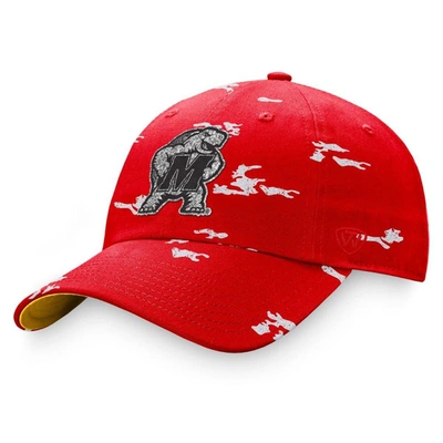 Shop Top Of The World Red Maryland Terrapins Oht Military Appreciation Betty Adjustable Hat