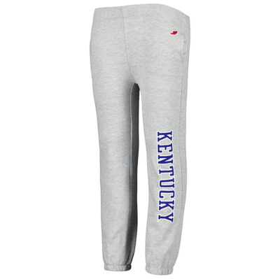 Shop League Collegiate Wear Youth  Heather Gray Kentucky Wildcats Essential Pants