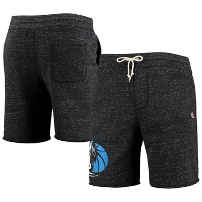 Shop Homage Charcoal Dallas Mavericks Primary Logo Tri-blend Sweat Shorts