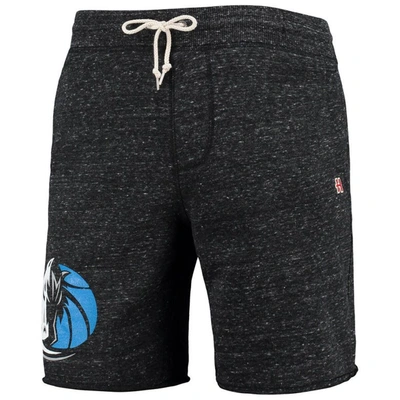 Shop Homage Charcoal Dallas Mavericks Primary Logo Tri-blend Sweat Shorts