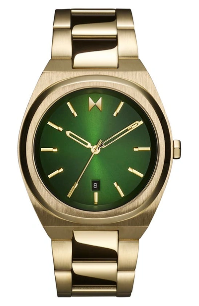 Shop Mvmt Watches Airhawk Pilot Bracelet Watch, 42mm In Green