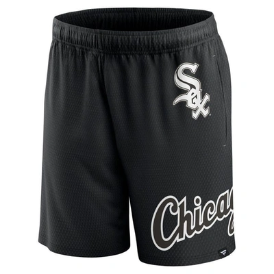 Shop Fanatics Branded  Black Chicago White Sox Clincher Mesh Shorts
