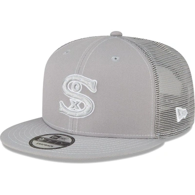 Shop New Era Gray Chicago White Sox 2023 On-field Batting Practice 9fifty Snapback Hat