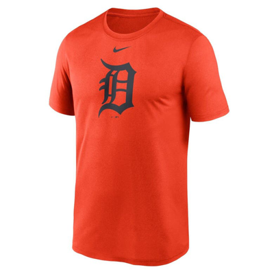 Shop Nike Orange Detroit Tigers New Legend Logo T-shirt