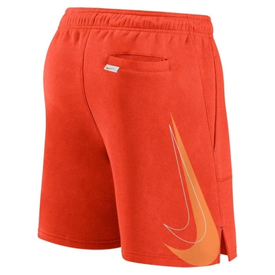 Shop Nike Orange Detroit Tigers Statement Ball Game Shorts