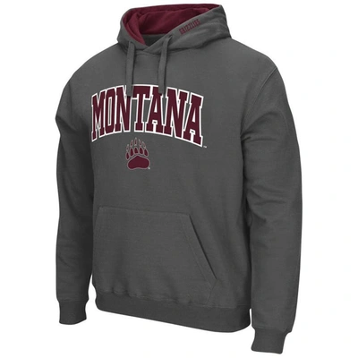 Shop Colosseum Charcoal Montana Grizzlies Arch And Logo Pullover Hoodie