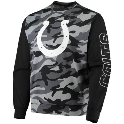 Shop Foco Black Indianapolis Colts Camo Long Sleeve T-shirt