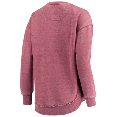Shop Pressbox Cardinal Iowa State Cyclones Vintage Wash Pullover Sweatshirt