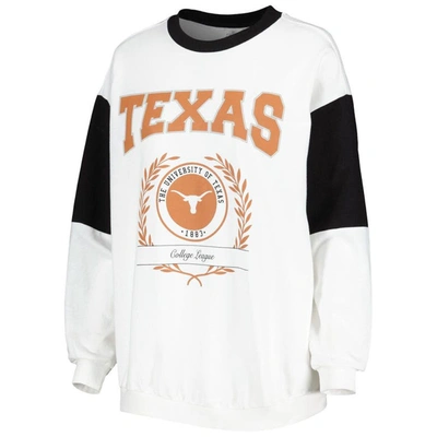 Shop Gameday Couture White Texas Longhorns It's A Vibe Dolman Pullover Sweatshirt