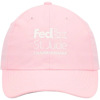 Shop Imperial Pink Fedex St. Jude Championship Adjustable Hat